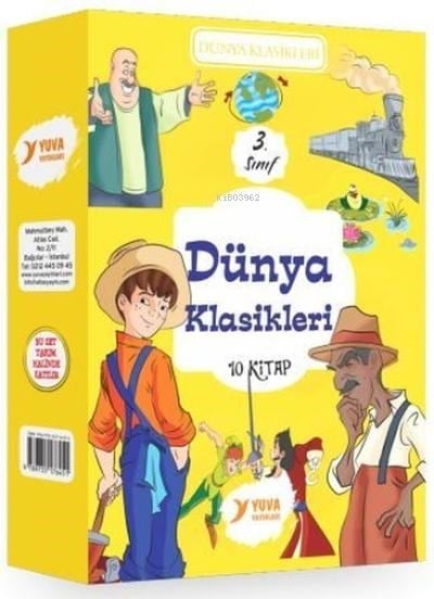 3. Sınıf Dünya Klasikleri Seti (10 Kitap Takım)