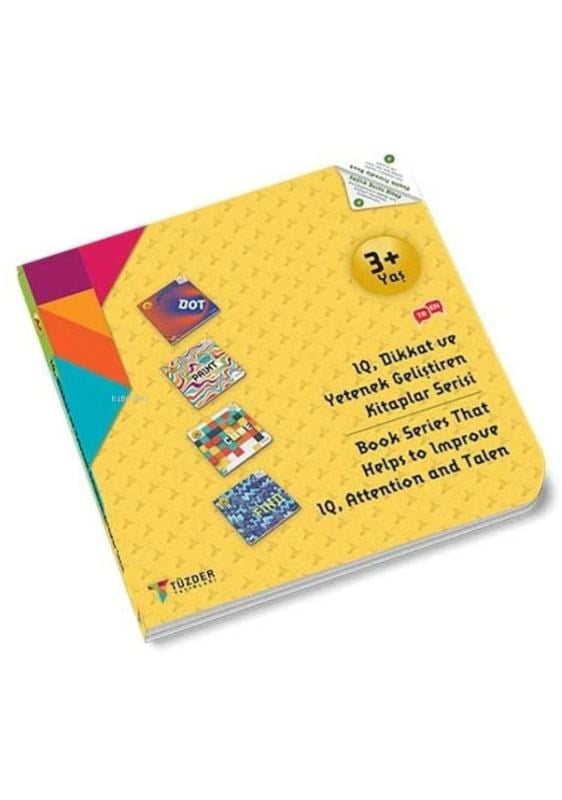3+ Yaş 4'lü Set: Dot – Paint – Cube – Find