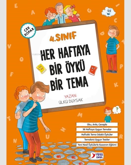 4. Sınıf Her Haftaya Bir Öykü Bir Tema