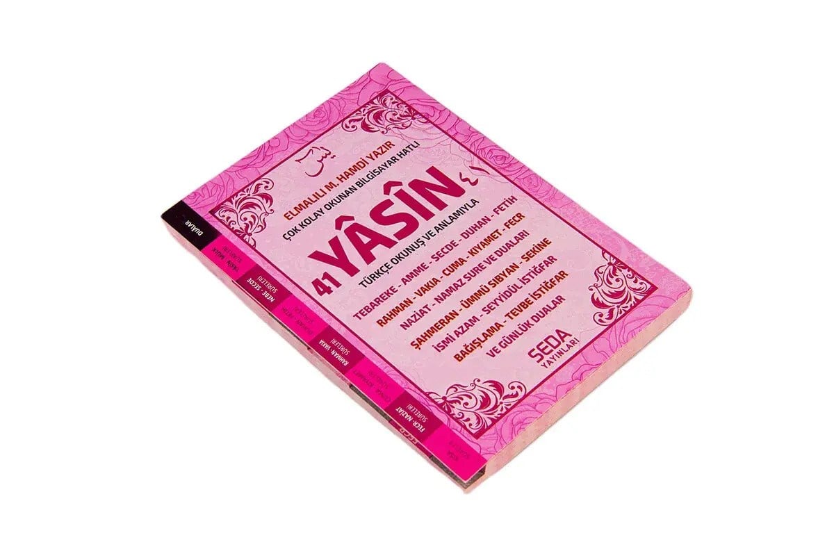 41 Yasin Çanta Boy Türkçe Okunuş ve Anlamıyla