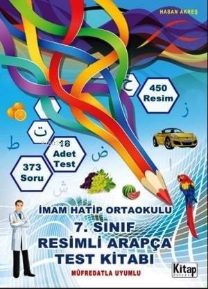 7. Sınıf Resimli Arapça Test Kitabı