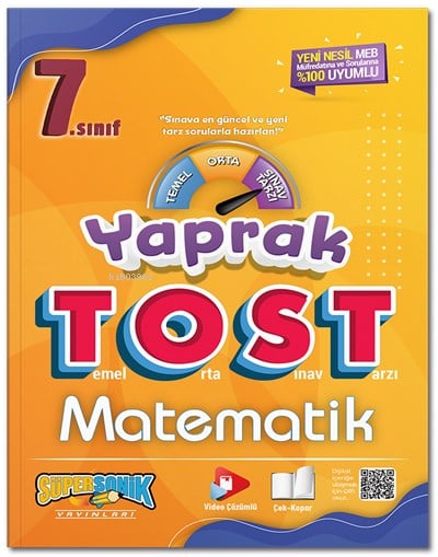 7. Sınıf Matematik Yaprak Tost
