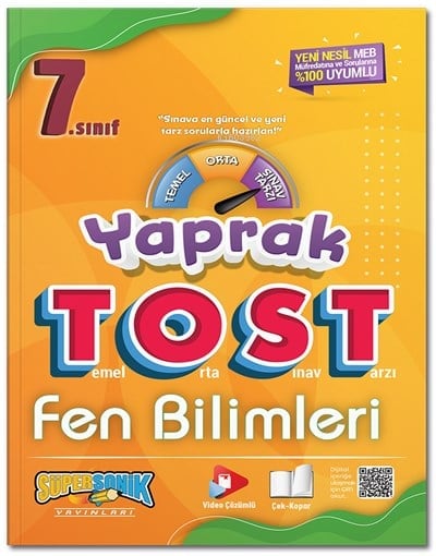 7. Sınıf Fen Bilimleri Yaprak Tost