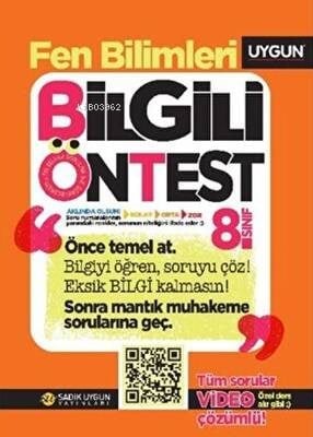 8. Sınıf Bilgili Ön Test Fen Bilimleri