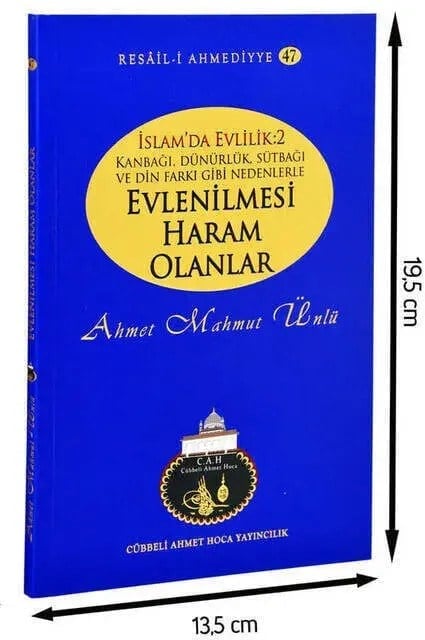 Ahmet Mahmut Ünlü - İslamda Evlilik- Evlenilmesi Haram Olanlar-1195