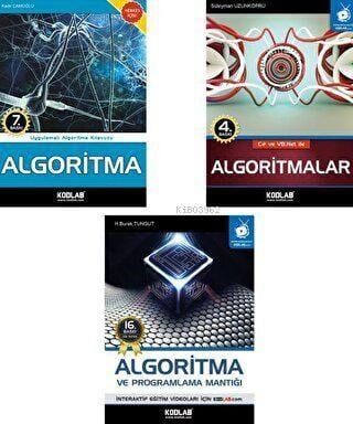 Algoritma Eğitim Seti 3 Kitap Takım