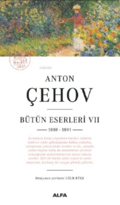 Anton Çehov Bütün Eserleri VI;1888 -1891