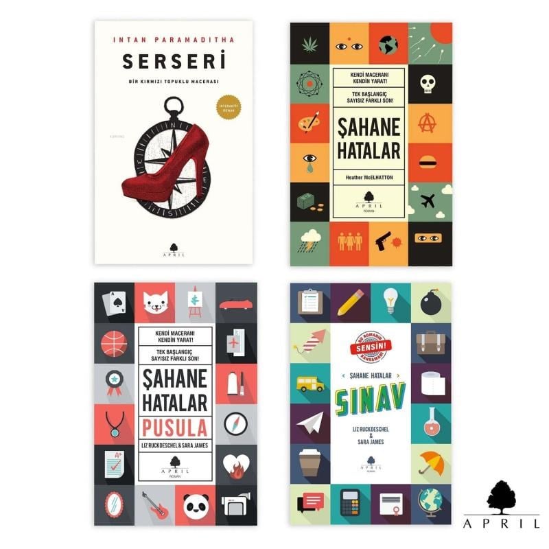 April İnteraktif Set (4 Kitap)