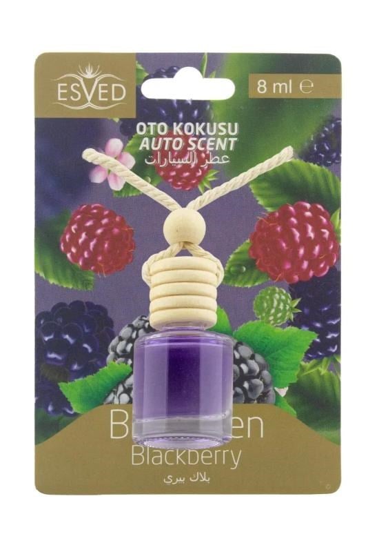 Böğürtlen Kokusu 8 Ml Araba Kokusu Cam Şişe