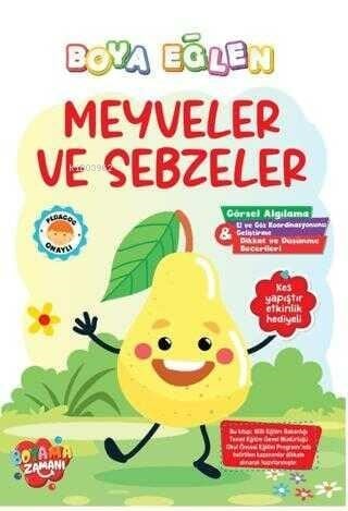 Boya - Eğlen - Meyveler ve Sebzeler