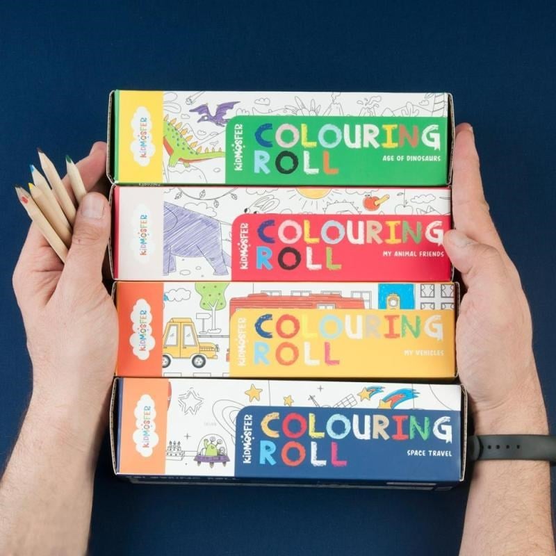 Boyama Rulosu - Hayvanlar Colouring Roll My Animal Friends