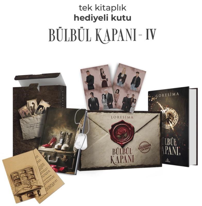 Bülbül Kapanı 4  (Hediyeli - Tekli Kutu - Ciltli)