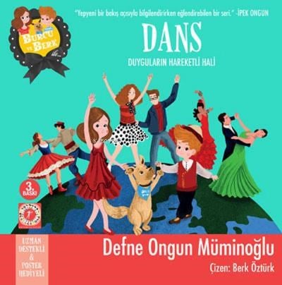 Burcu ve Berk ile Dans;Duyguların Hareketli Hali - 6 - 8 Yaş