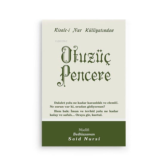 Cep Otuzüç Pencere