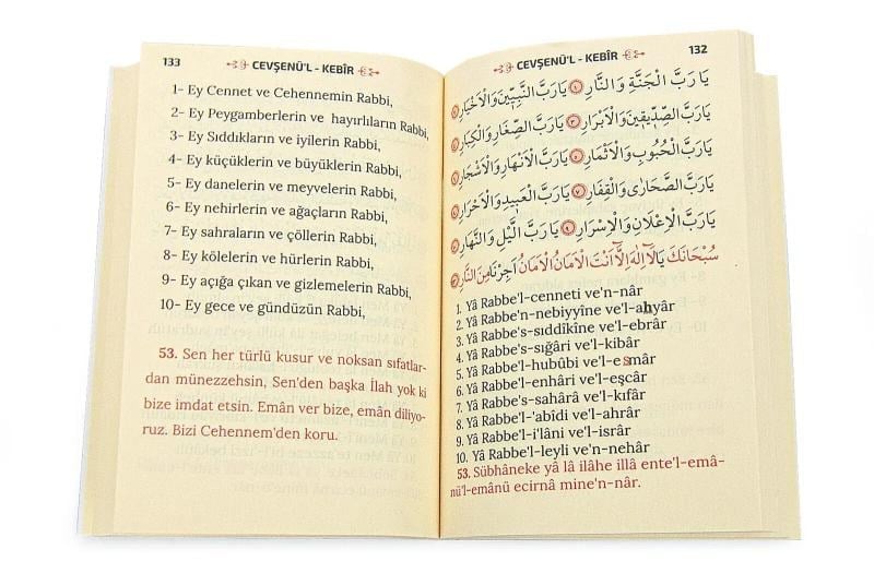 Cevşenül Kebir - Transkripsiyonlu Türkçe Okunuşu ve Anlamı -  Yeşil