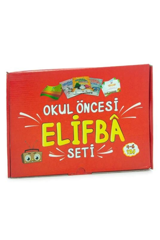 Çocuklara Özel Okul Öncesi 4-6 Yaş Elif Ba Kitabı Seti