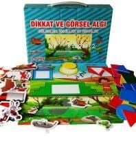 Dikkat ve Görsel Algı 3-4 yaş grubu; Gölgeler,Renkler ve Şekiller