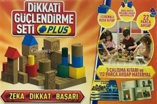 Dikkati Güçlendirme Seti Plus (Materyalli 3 Yaş - Karton Kutulu)