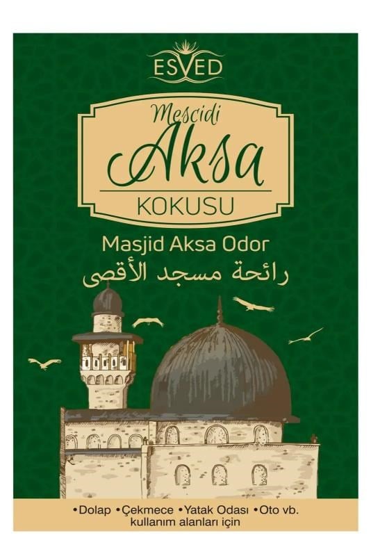 Dolap Ve Çekmece Kokusu Mescidi Aksa Kokusu - 4 Adet