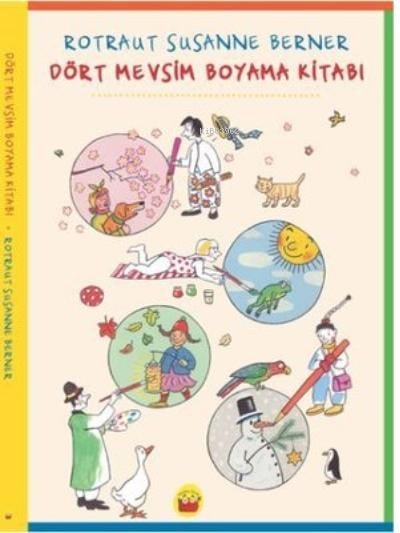 Dört Mevsim Boyama Kitabı