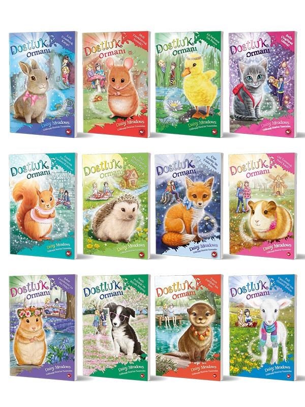 Dostluk Ormanı (01-12) Seti - (12 Kitap)