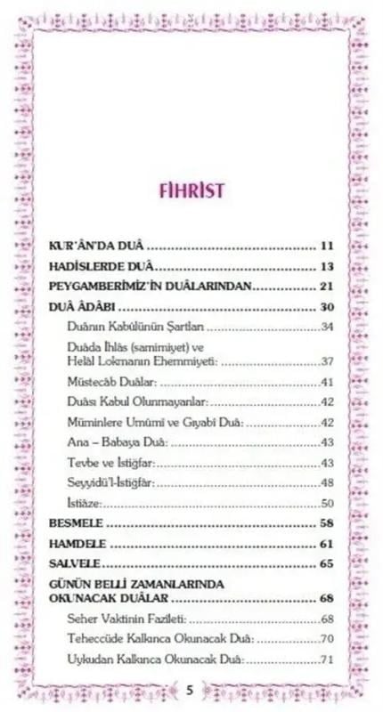 Dualar ve Zikirler