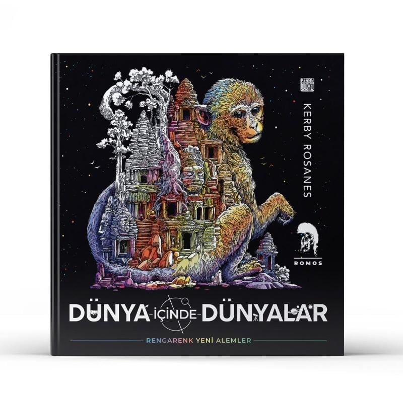 Dünya İçinde Dünyalar - Mandala Çizim Defteri