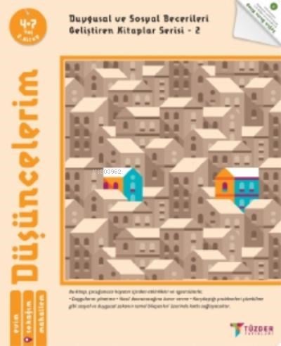 Düşüncelerim Kitabı (4-7 Yaş);Duygusal ve Sosyal Becerileri Geliştiren Kitaplar Serisi