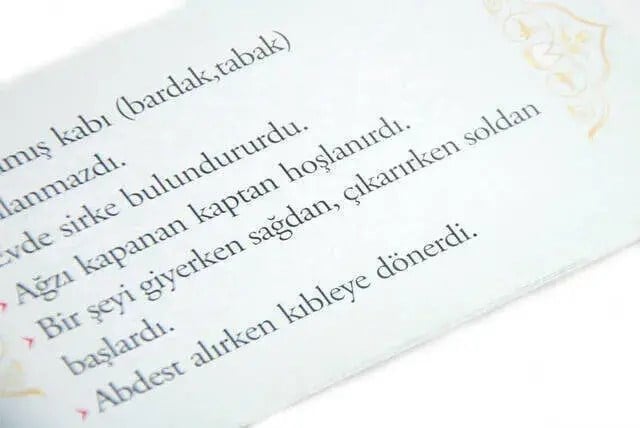 Efendimiz (S.A.V.) Sünnetlerinden Bir Demet - 1111