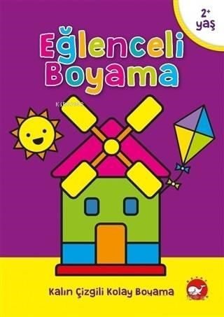 Eğlenceli Boyama; Kalın Çizgili Kolay Boyama