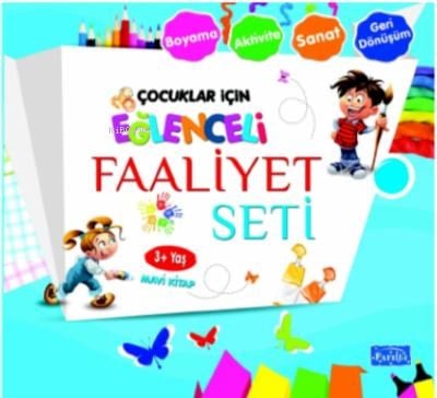 Eğlenceli Faaliyet Seti Mavi Kitap– 3 Yaş Üzeri