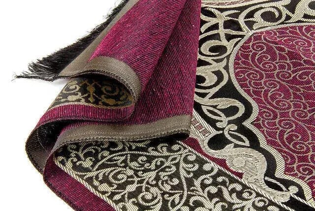 Ekonomik Osmanlı Tafta Seccade - 0150 - Fuşya Renk