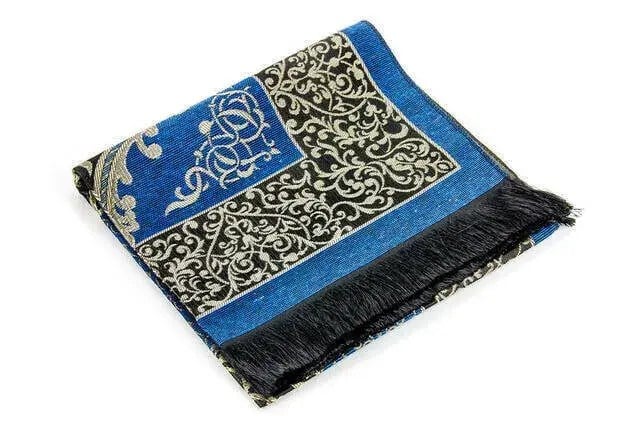 Ekonomik Osmanlı Tafta Seccade - 0150 - Lacivert Renk