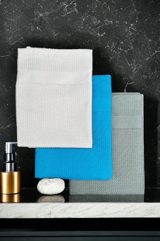 Ellesill Mikrofiber 3'ü 1 Arada Çok Amaçlı Temizlik Bezi Seti