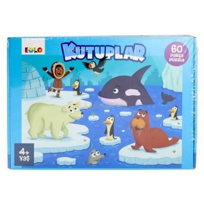 Eolo 60 Parça Puzzle - Kutuplar