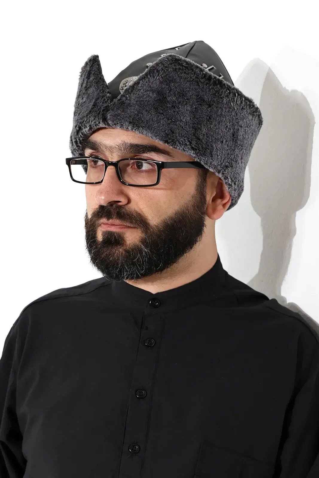 Ertuğrul Börk Şapka - Gri - 2025