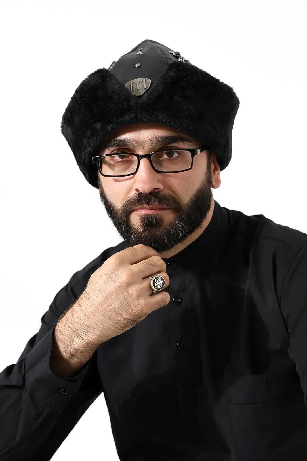 Ertuğrul Börk Şapka - Siyah - 3110