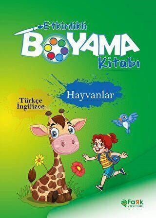 Etkinlikli Boyama Kitabı Hayvanlar
