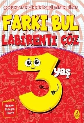 Farkı Bul Labirenti Çöz 3 Yaş