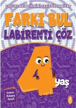 Farkı Bul Labirenti Çöz 5 Yaş