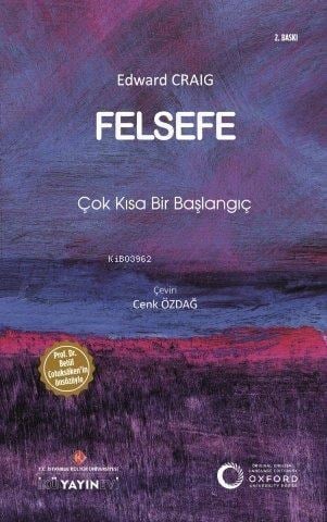 Felsefe;Çok Kısa Bir Başlangıç