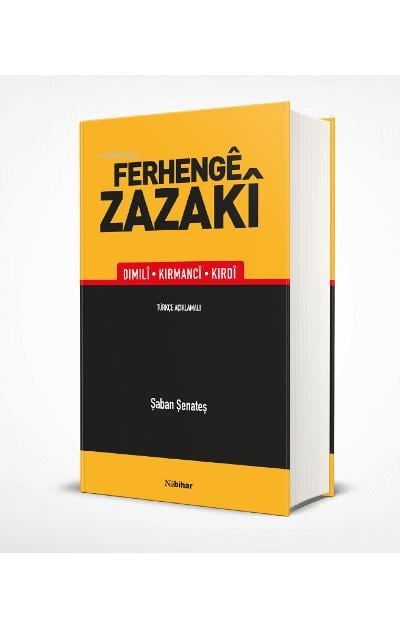 Ferhenge Zazaki Şaban Şenateş Türkçe Anlatımlı