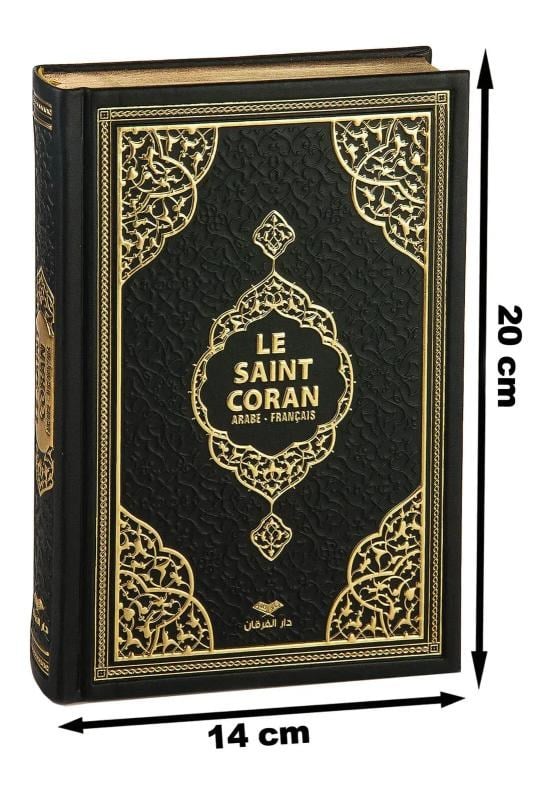 Fransızca Mealli Kuran - Siyah