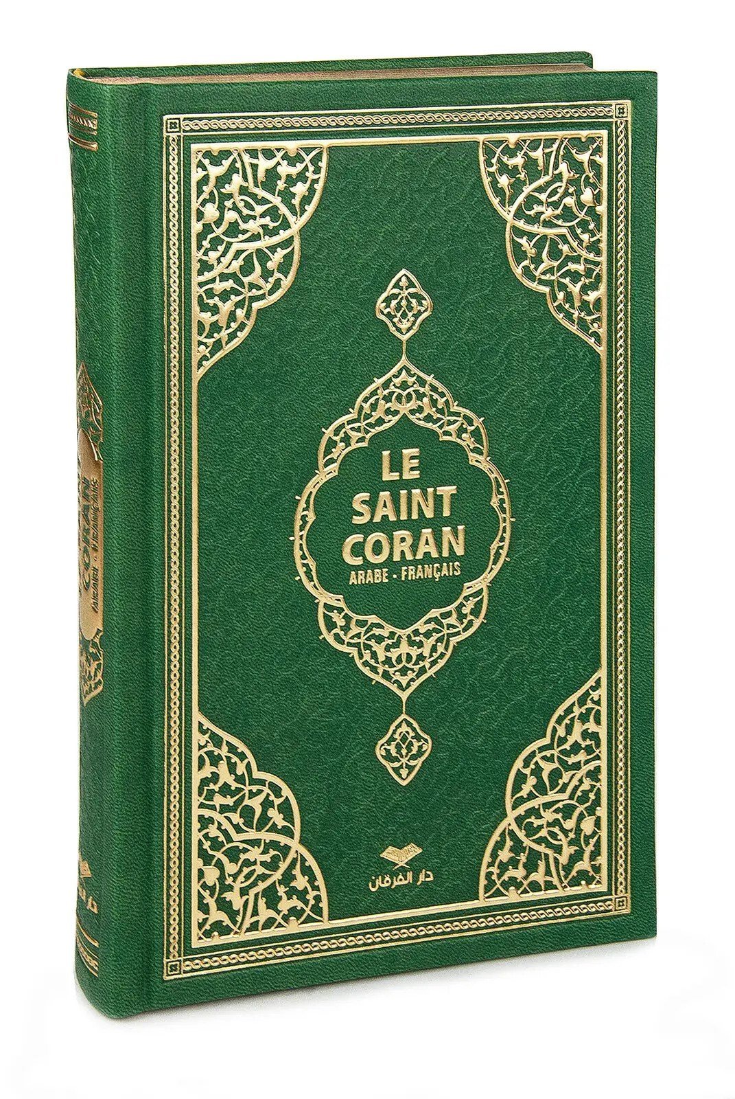 Fransızca Mealli Kuran - Yeşil