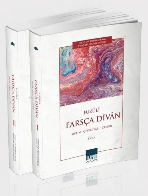 Fuzûlî - Farsça Dîvân ;Metin - Çeviri Yazı - Çeviri 2 Cilt Takım