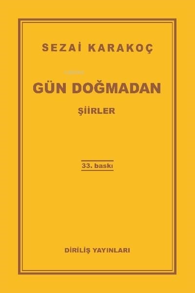 Gün Doğmadan
