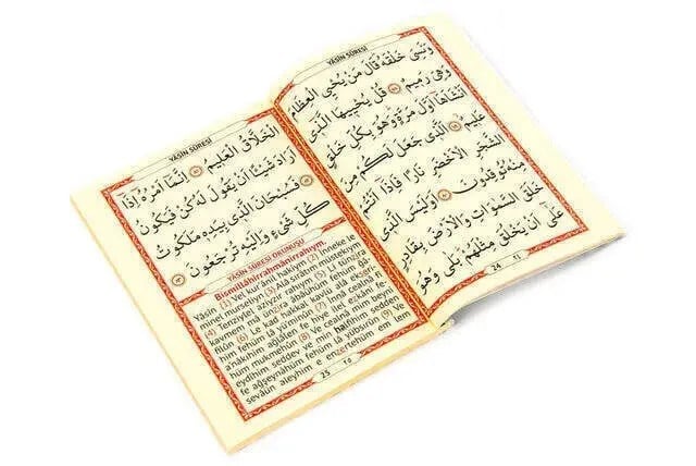Hediyelik 3'lü Mevlüt Seti İsme Özel Çantalı Tesbihli, Çanta Boy Yasin Kitabı - Mor