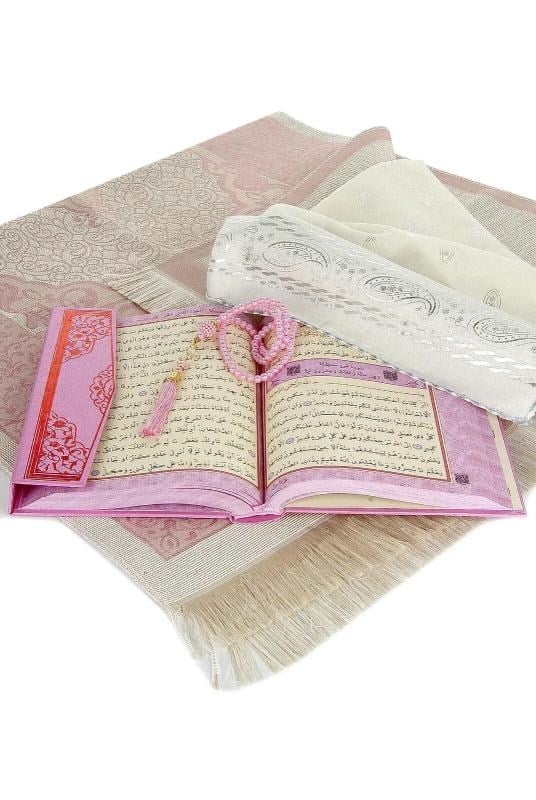 Hediyelik Kuran Seti Pembe