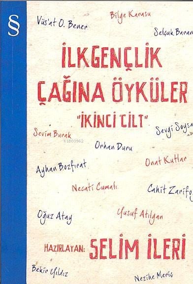 İlk Gençlik Çağına Öyküler 2. Cilt
