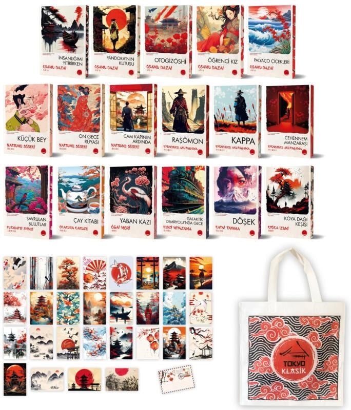 Japon Klasikleri Seti (17 Kitap Takım)